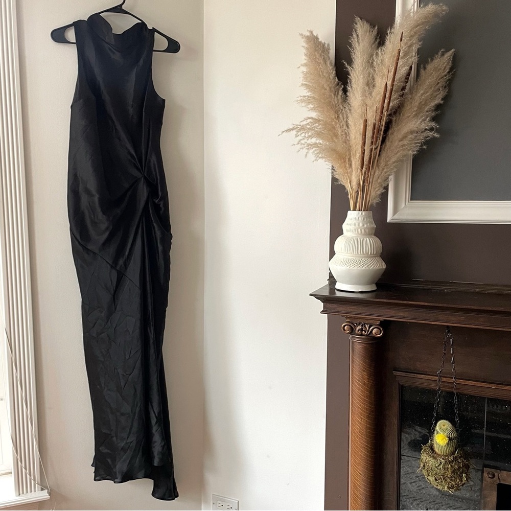 • Leon Max Limited Edition Black Evening Gown •
